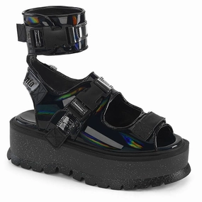 SLACKER-15B Black Hologram Patent Meta Move Resort Mood