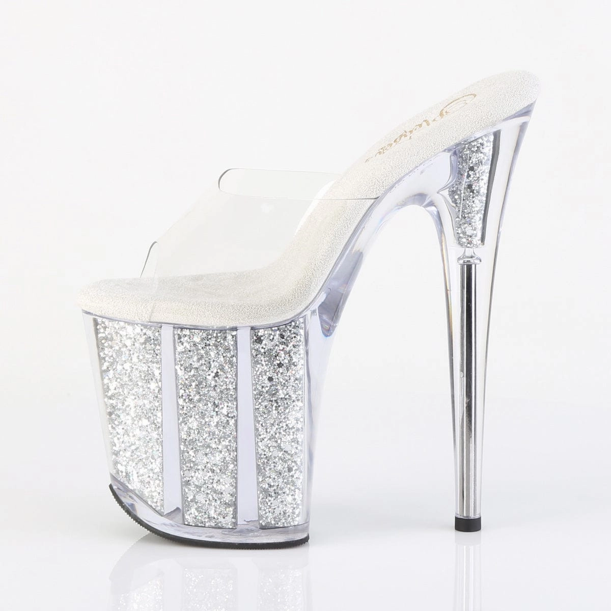 Modern Comfort FLAMINGO-801G Clear/Silver Glitter