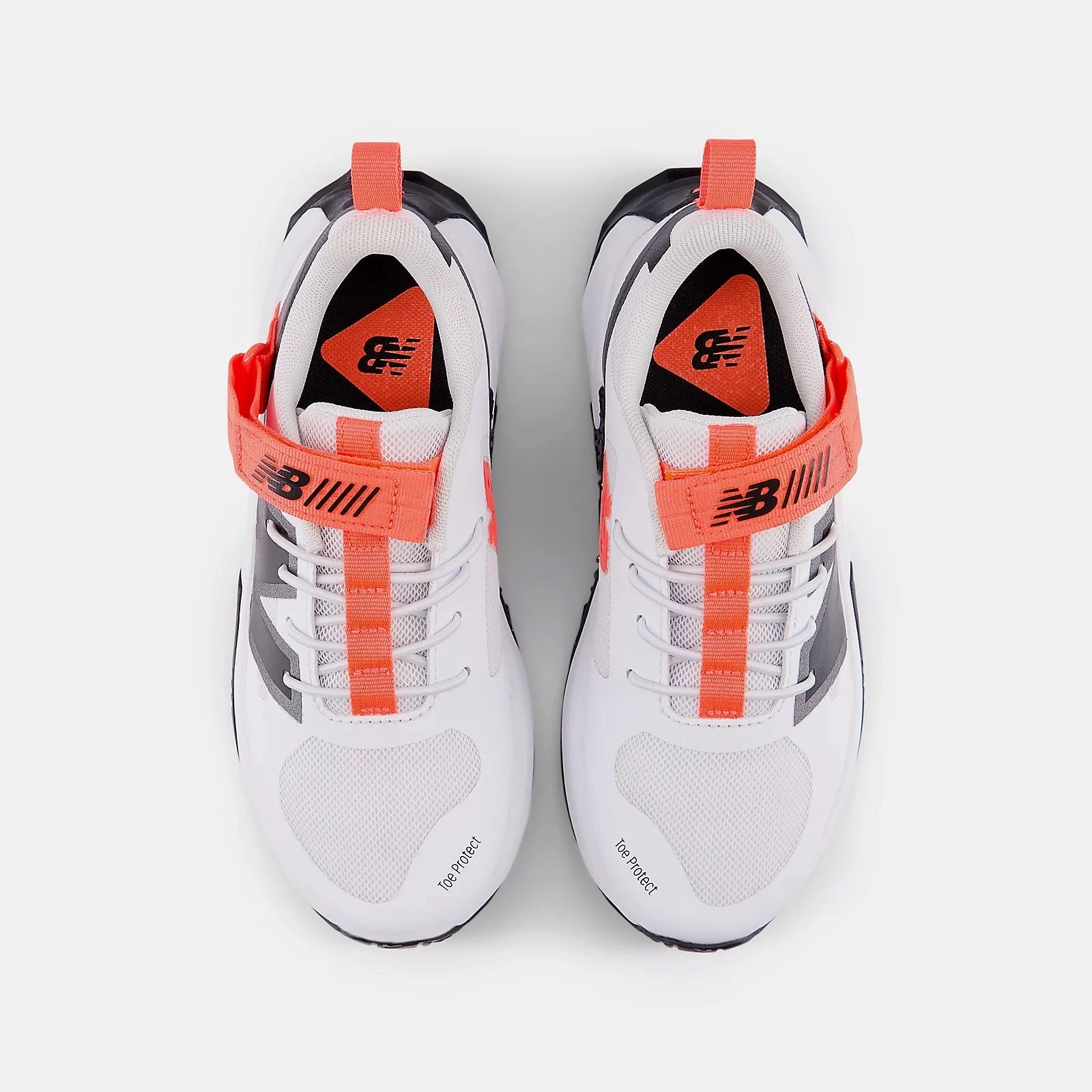 Yoga Base Street Ball FuelCell Play Bungee with Top Strap - White with Urgent Red