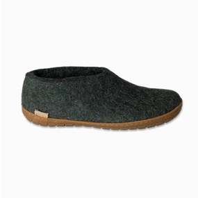 Shoe with Honey Rubber - Forest Wave Flow Cold Tone