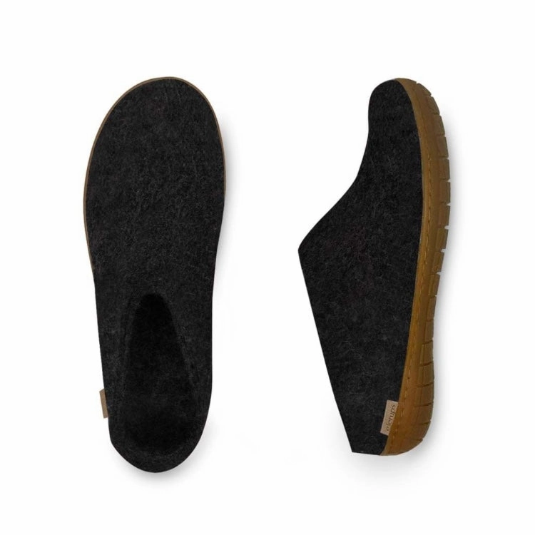 Soft Neutral Slip-on with Honey Rubber - Charcoal