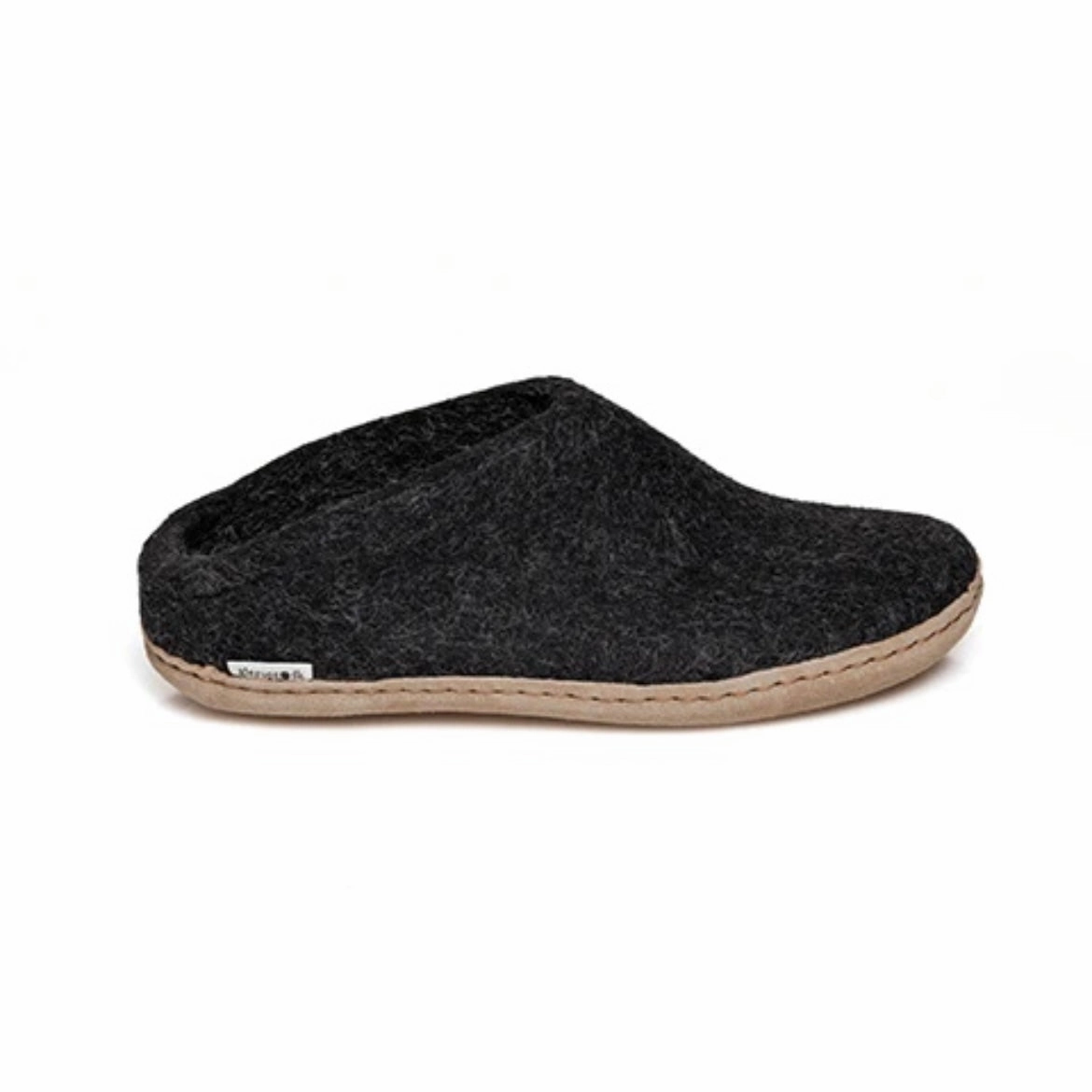 Outdoor Style Breathability Feature Slip-on with Leather Sole - Charcoal