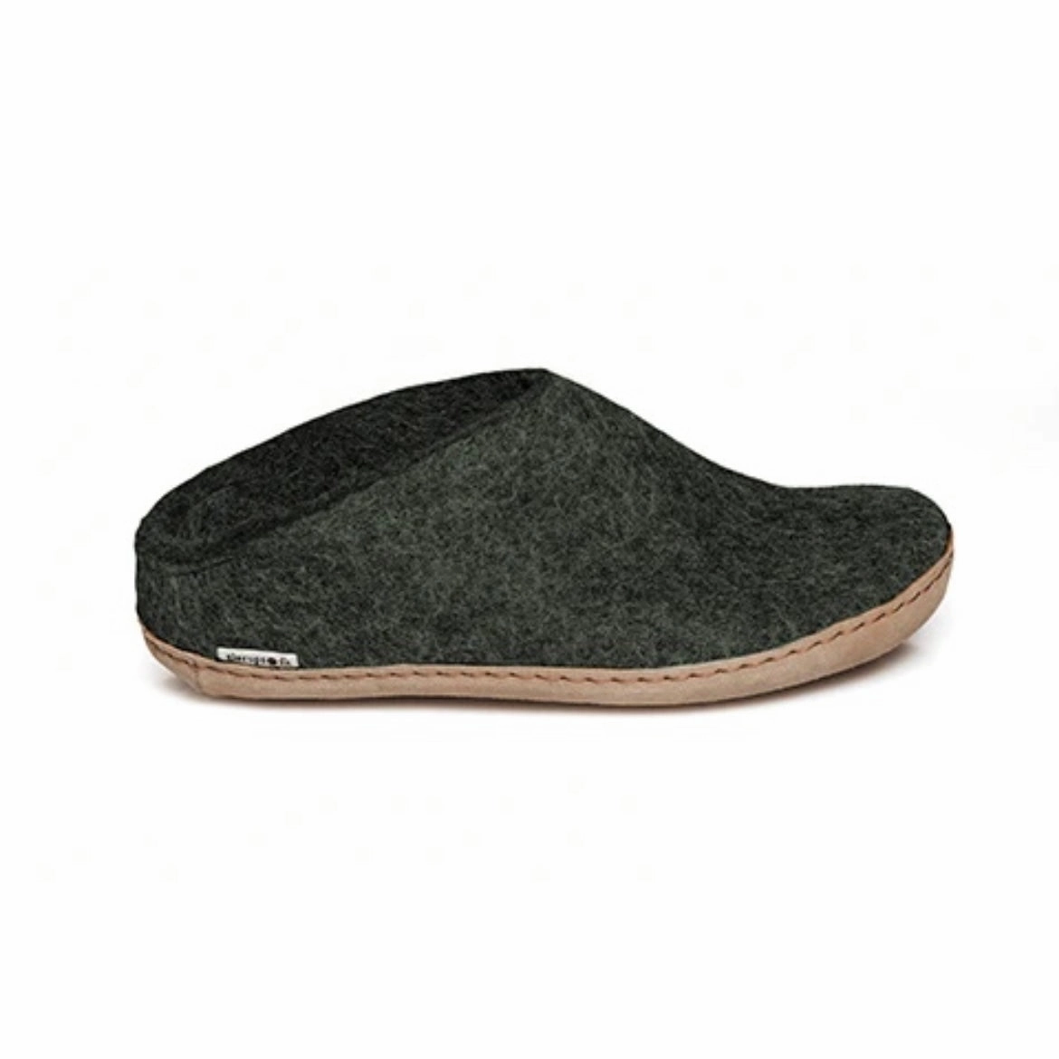 Slip-on with Leather Sole - Forest Slip On