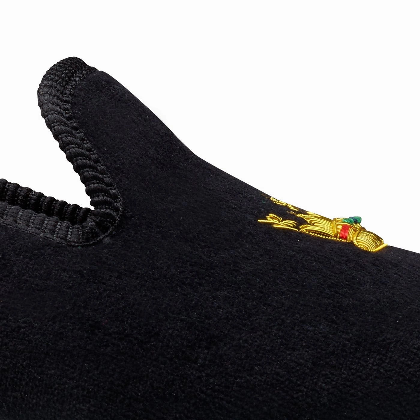 Coronet Black Velvet Flexible Soles Cozy Travel Shoes