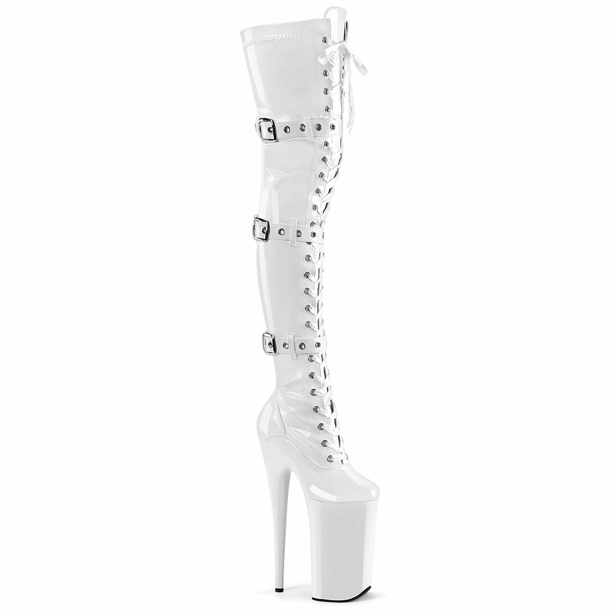 Travel Walk Classic Touch BEYOND-3028 White Stretch Patent/White