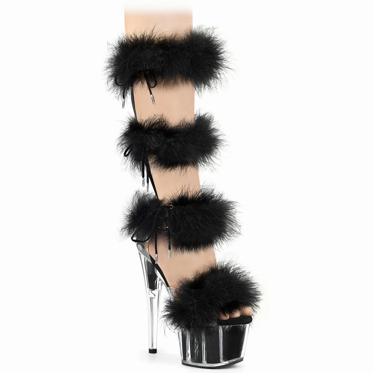 ADORE-728F Clear-Black Fur/M Lightweight