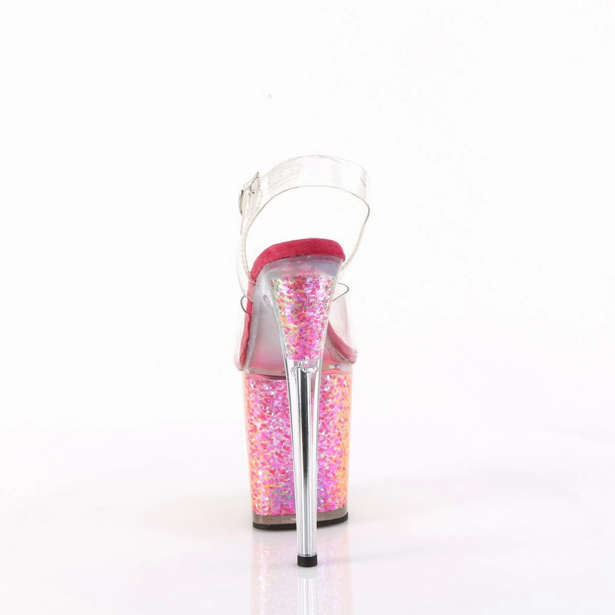 FLAMINGO-808RG-02 Clear/Rainbow Confetti City Vibe Shore Style