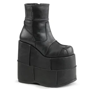 STACK-201 Black Vegan Leather Snow Activity