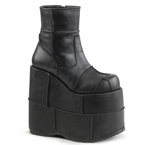 STACK-201 Black Vegan Leather Snow Activity