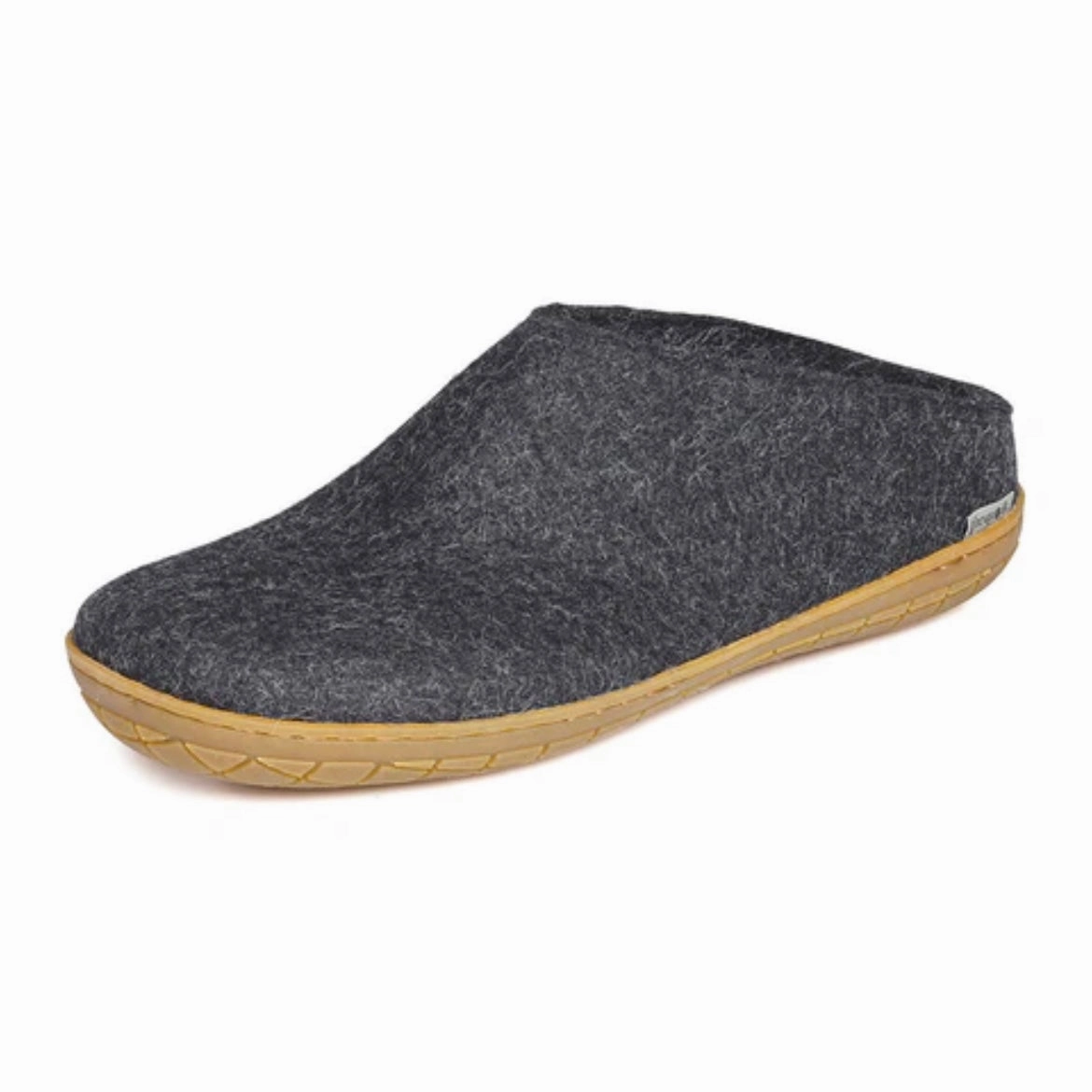 Slip-on with Honey Rubber - Charcoal Lace Up Design