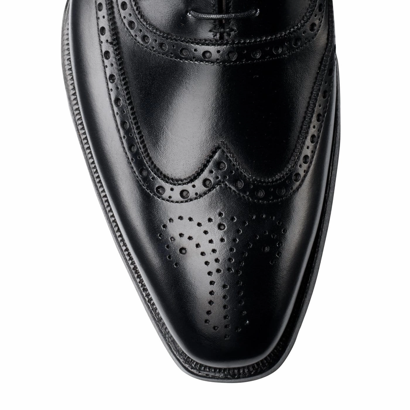 Fairford Black Calf Functional Style Smooth Form