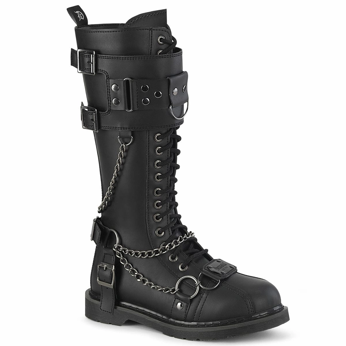 Comfort Walks BOLT-415 Black Vegan Leather