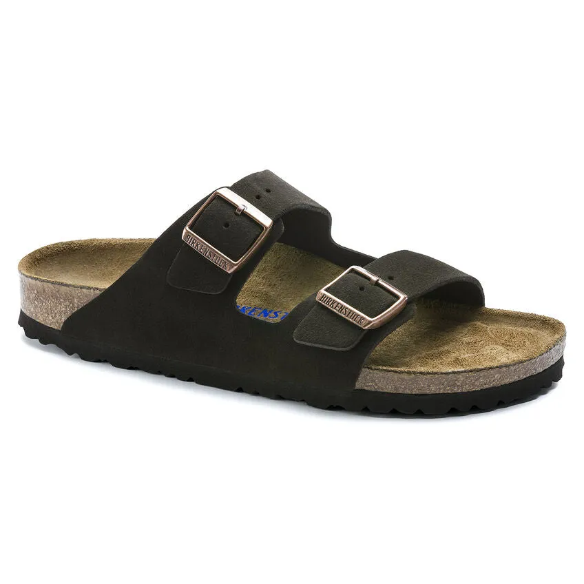 Street Day ARIZONA SOFT FOOTBED SUEDED LEATHER MOCHA