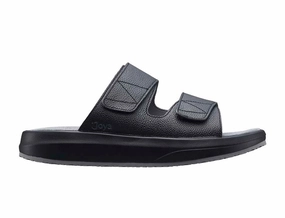 Mens Senso Adjustable Max III Black Sandals Cold Guard