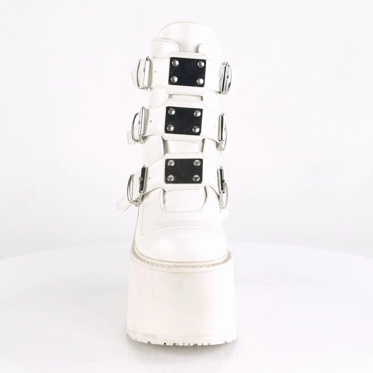 Padded collar Match All SWING-105 White Vegan Leather