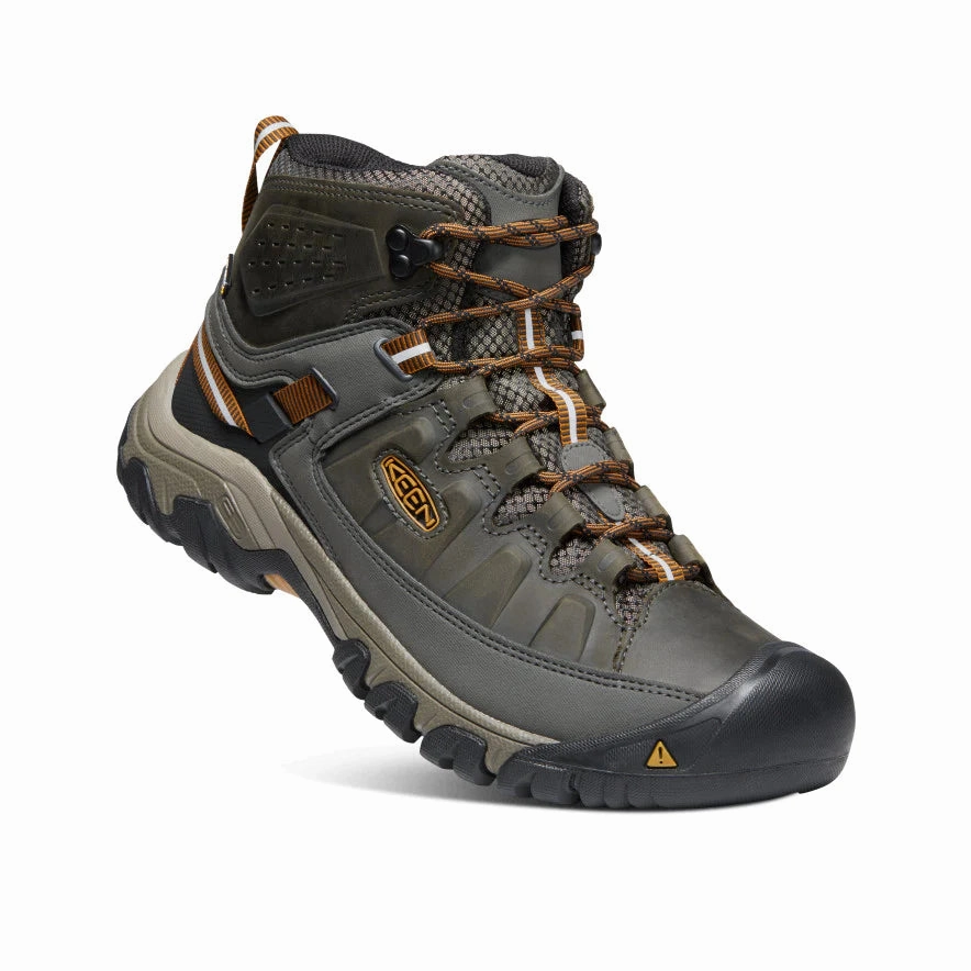 Targhee III Mid WP - Black Olive/Golden Brown Silver Glow