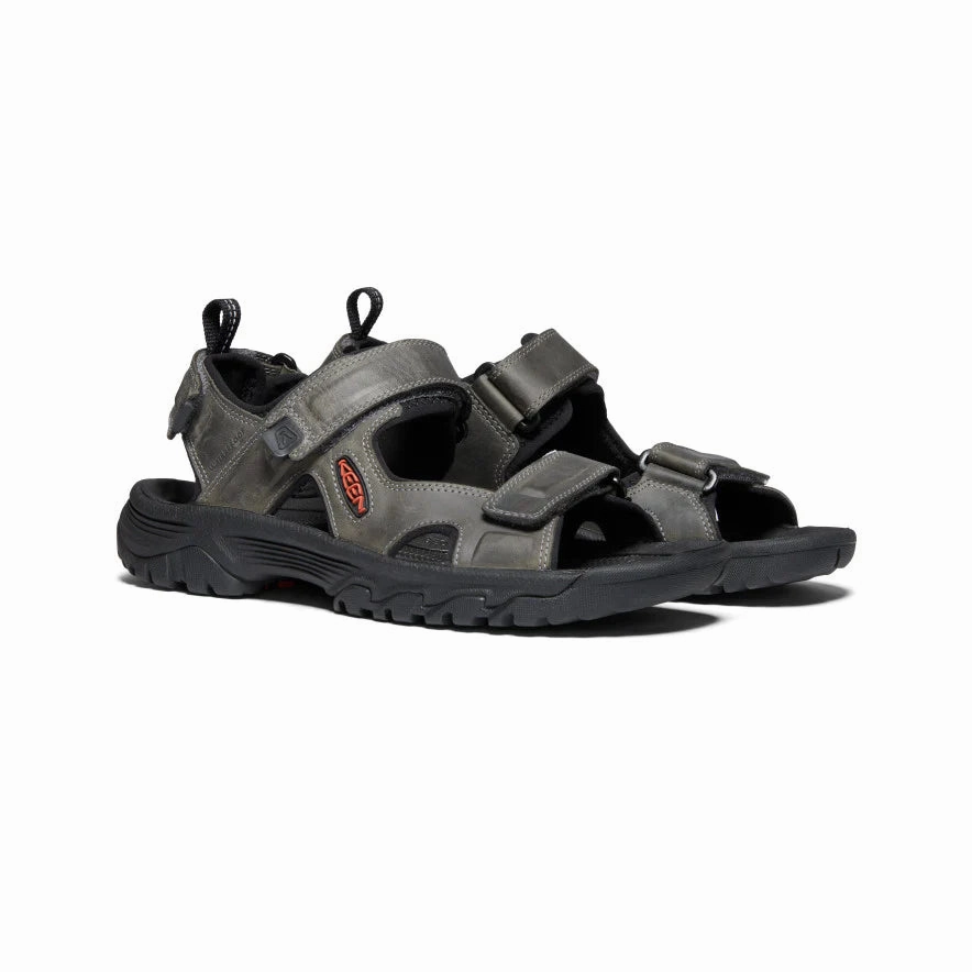 Targhee III Open Toe - Grey/Black Breezy Comfort Comfortable Footwear