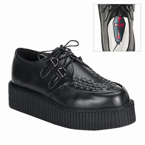 CREEPER-402 Black Leather Color Mix Agile Path