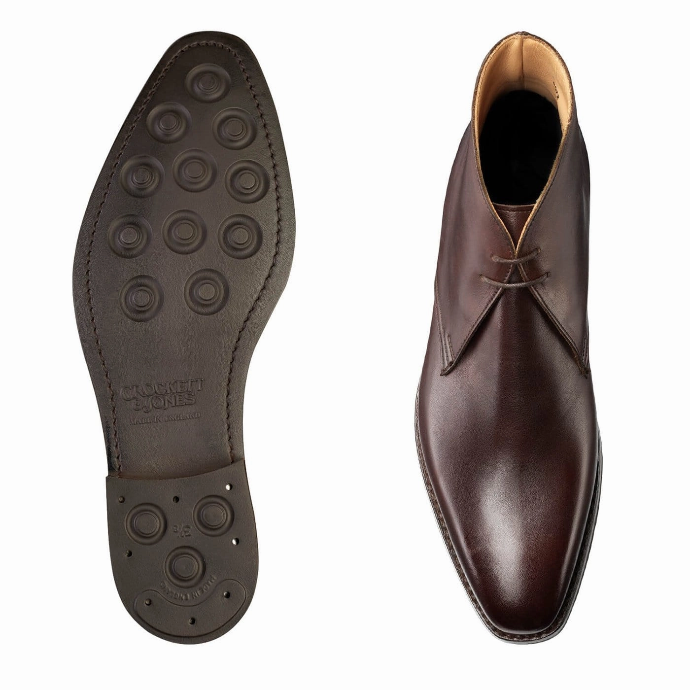 Comfortable Support Tetbury Dark Brown Wax Calf