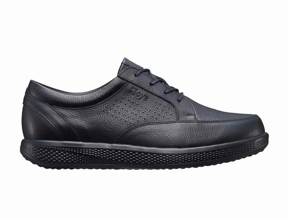 Comfort Step Mens Nuvola Boston Black Shoes