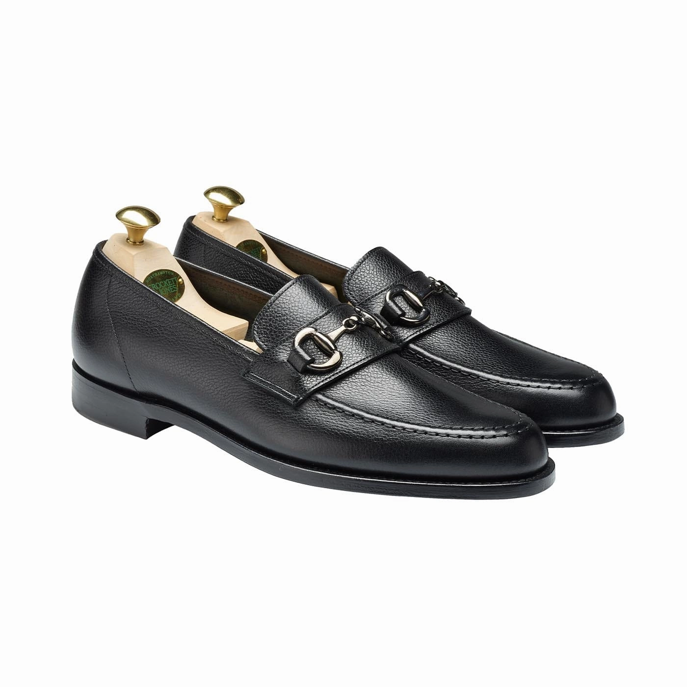 Slim Edge Toe Ease Finchley 2 Black Pebble Grain