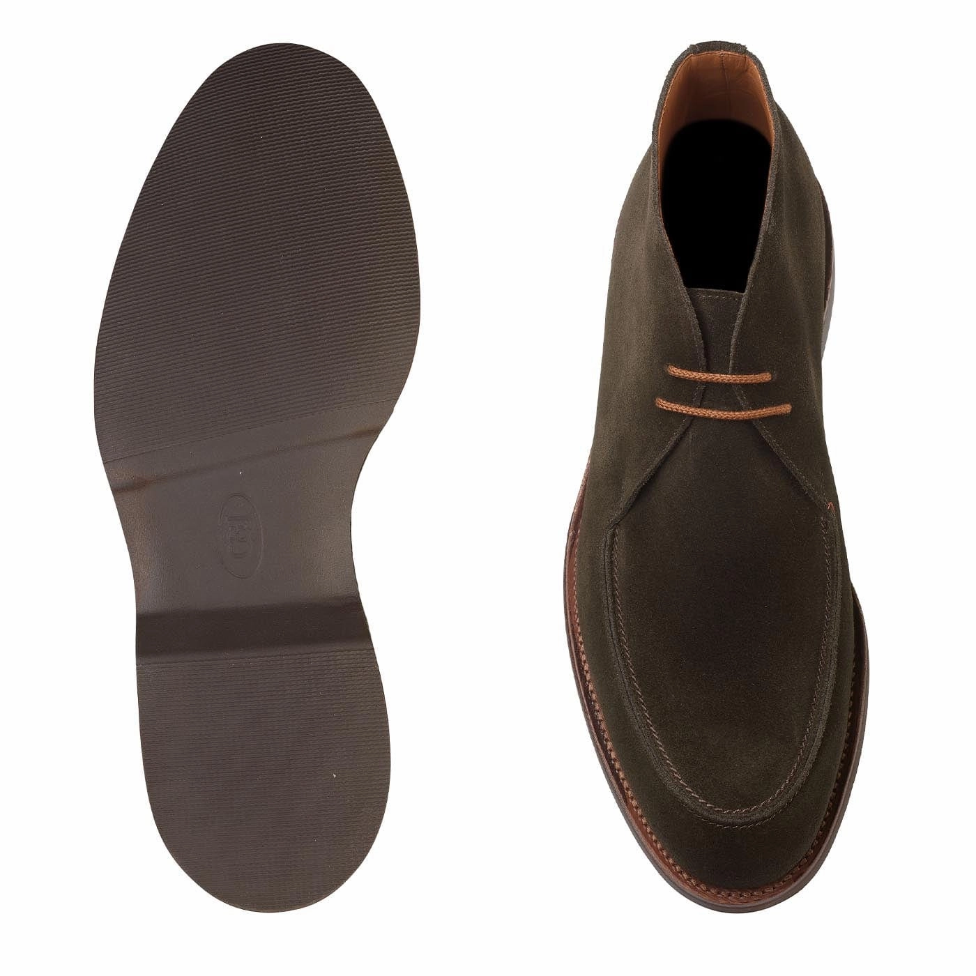 Bibury Earth Green Suede Color Pop Relaxed Vibe