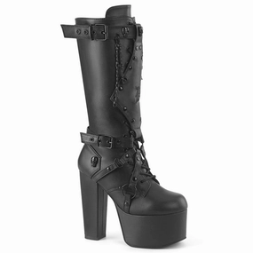 Stable Core TORMENT-218 Black Vegan Leather