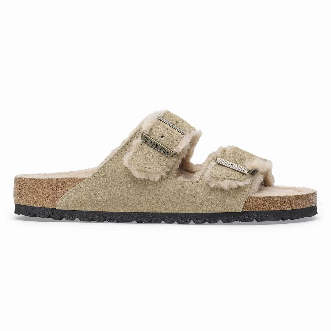 Stride Bold Firm Edge Arizona Shearling - Taupe