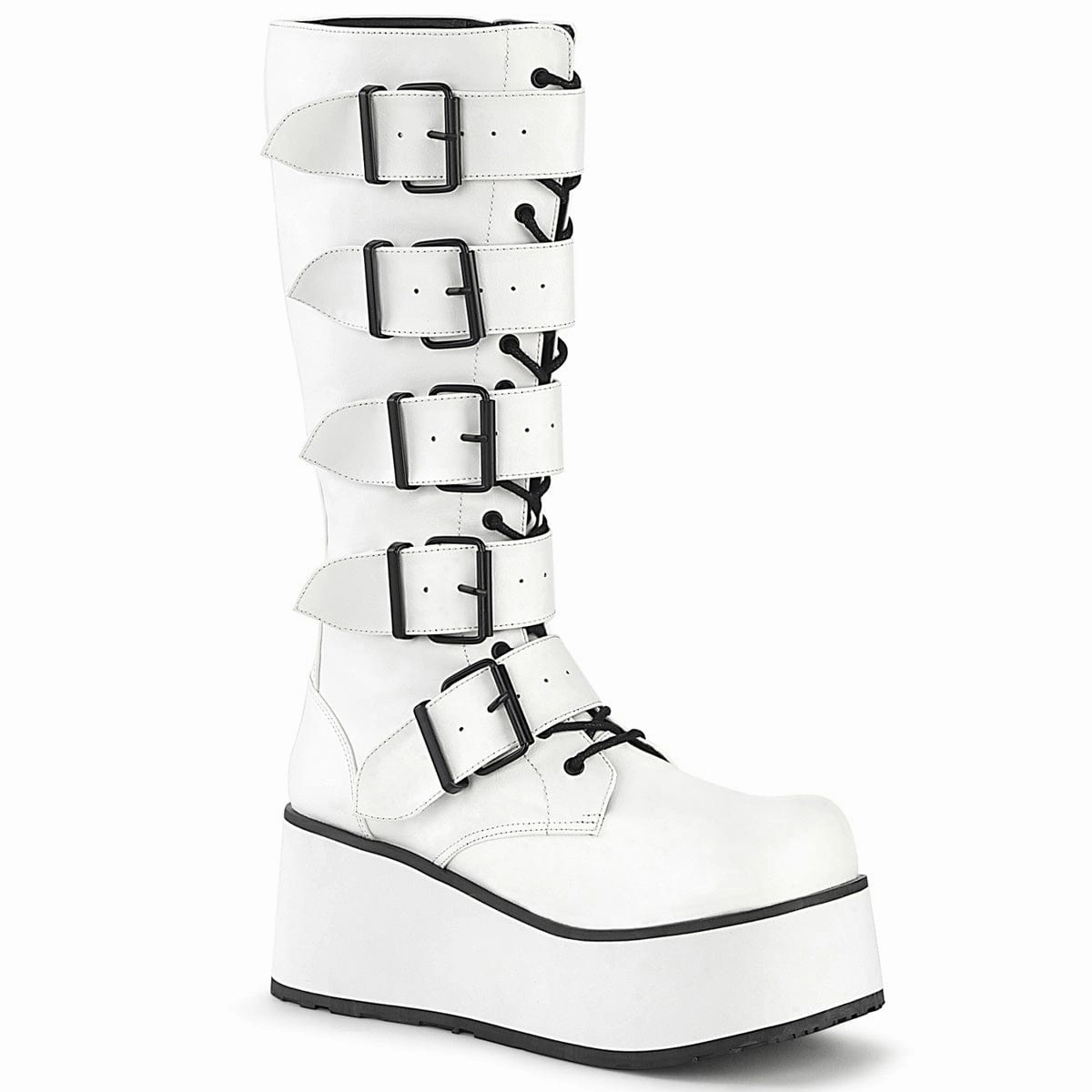 Travel Light Cyber Mode TRASHVILLE-518 White Vegan Leather