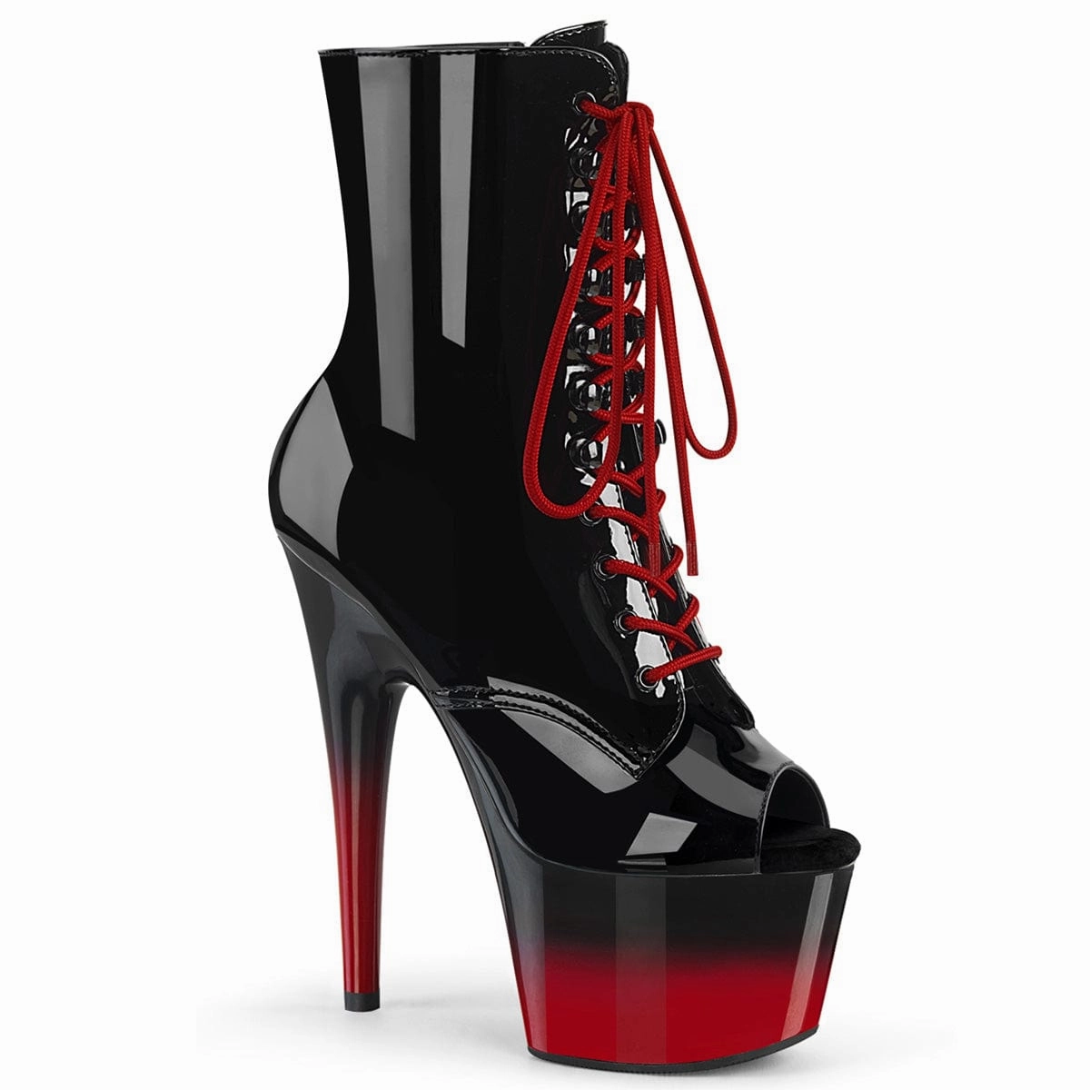 ADORE-1021BR-H Black Patent/Black-Red Hard Ground