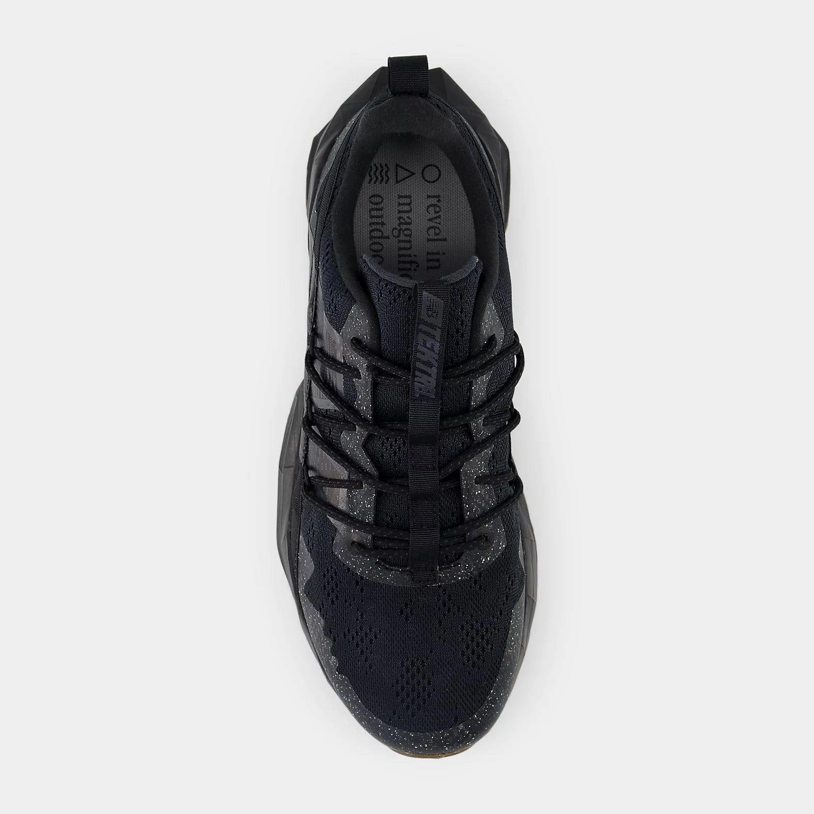 Tektrel - Black with Phantom Cushioned heel Vintage Love