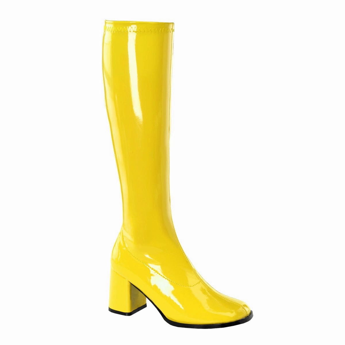 GOGO-300 Yellow Stretch Patent Flexible Fit