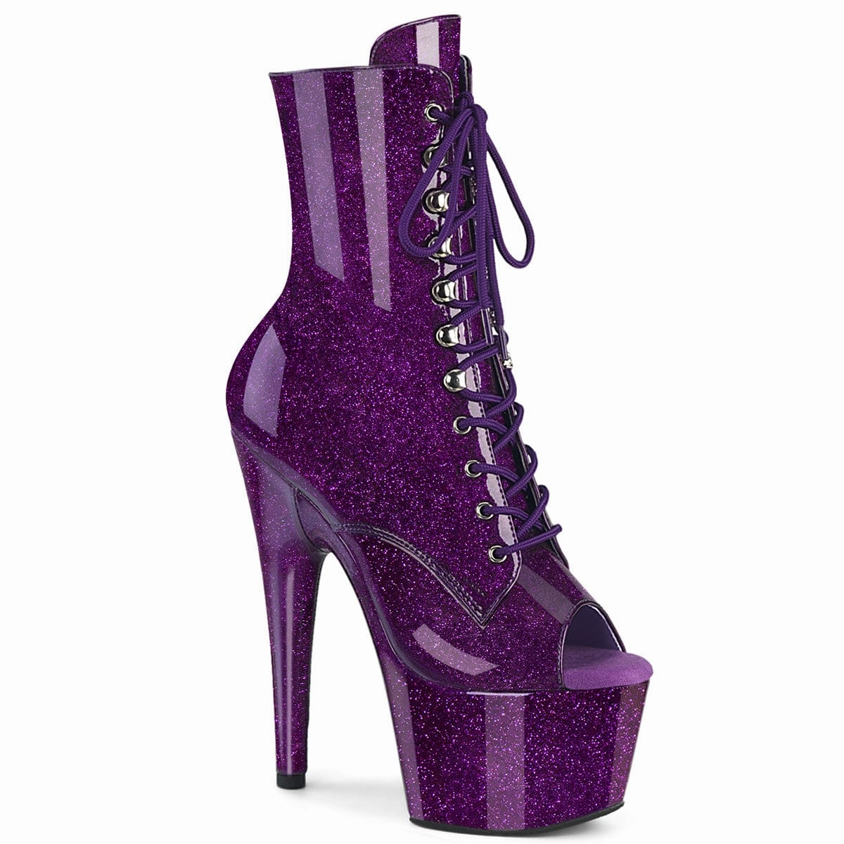 Hard Trail ADORE-1021GP Purple Glitter Patent/M