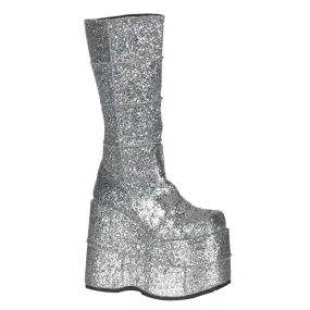 STACK-301G Silver Glitter Artisan Market Casual Outfit
