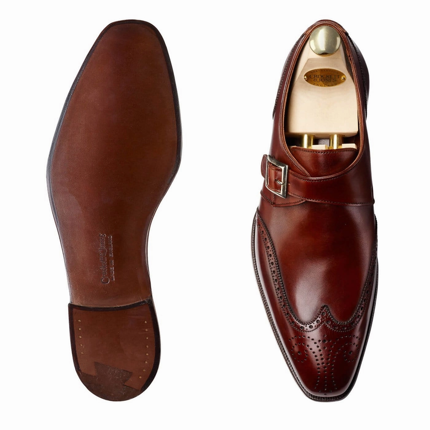 Chadwick 2 Chestnut Antique Calf Mesh Lining