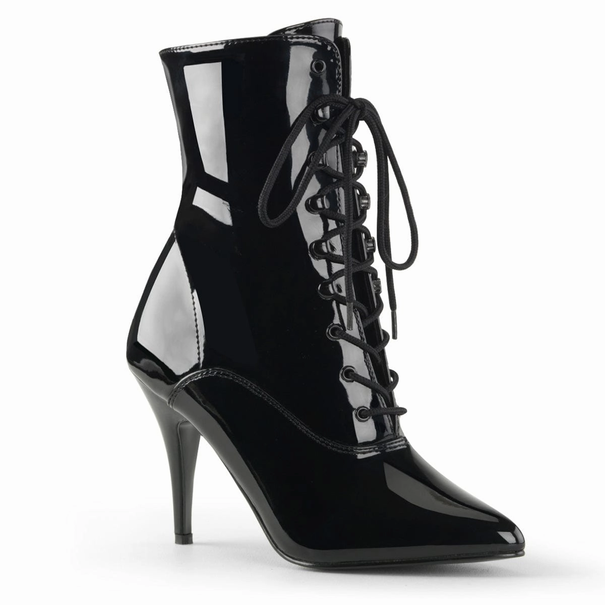 VANITY-1020 Black Patent Digital Run