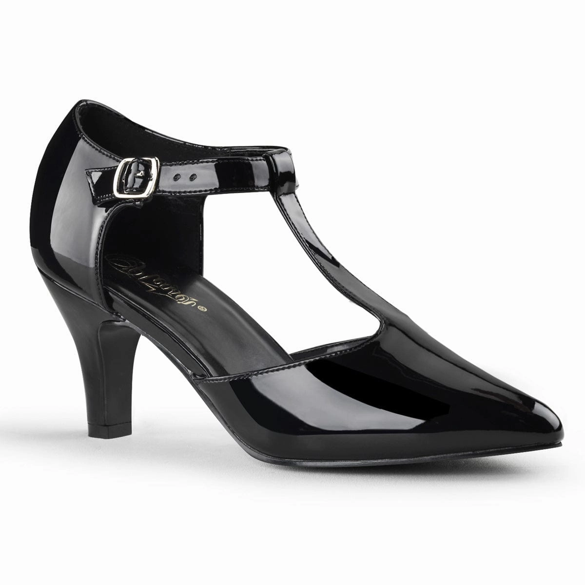 Party Shoes with Heels Heeled Evening Sandals DIVINE-415 Black Patent