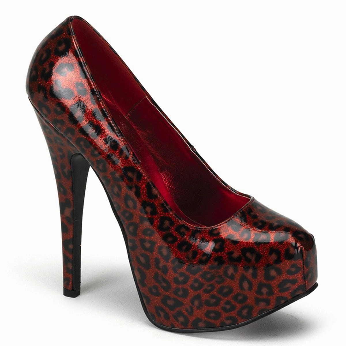 Slip Resistant TEEZE-37 Red Cheetah Patent