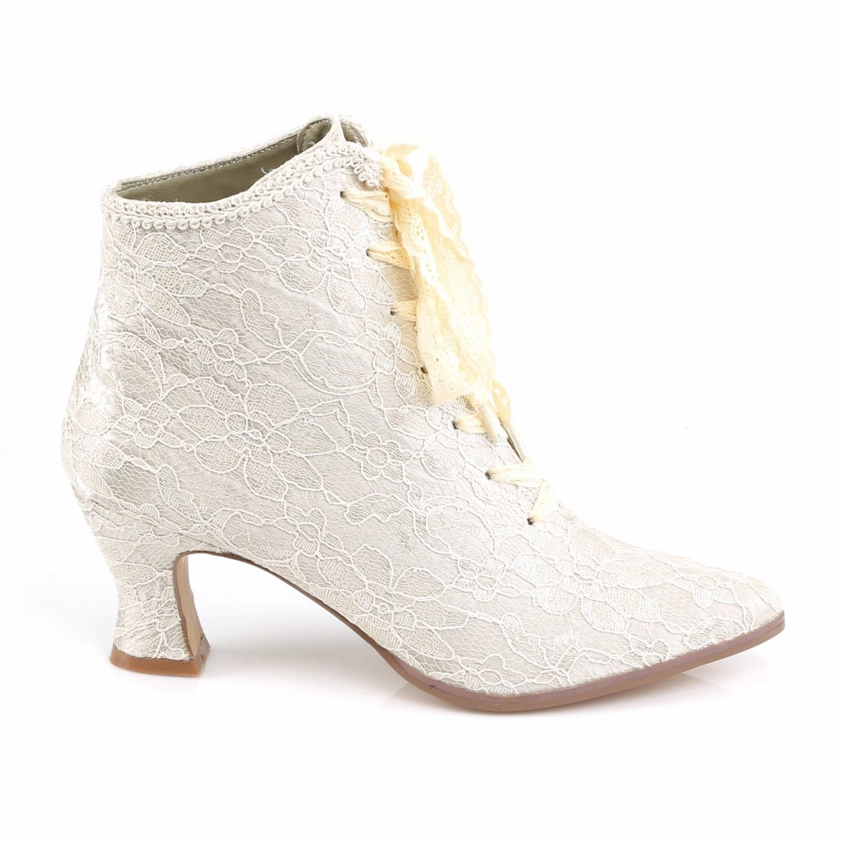 Good Arch Support VICTORIAN-30 Champagne Satin-Lace