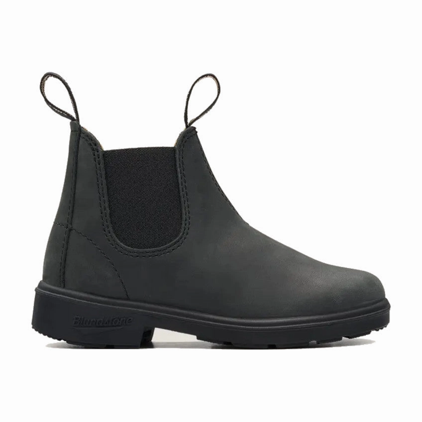 Comfort Tongue urban commuting CHELSEA BOOT RUSTIC BLACK, #1325