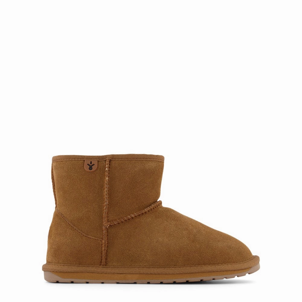 Steel Toe Wallaby Mini - Chestnut