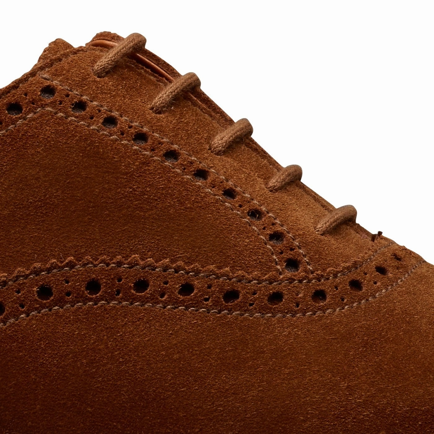 Anti-Skid Westfield Tobacco Calf Suede
