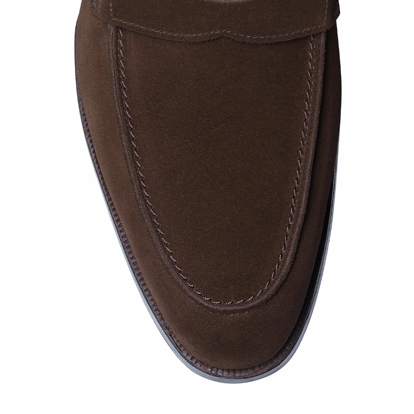 Effortless Style Cushioned Insole Cadogan Dark Brown Calf Suede