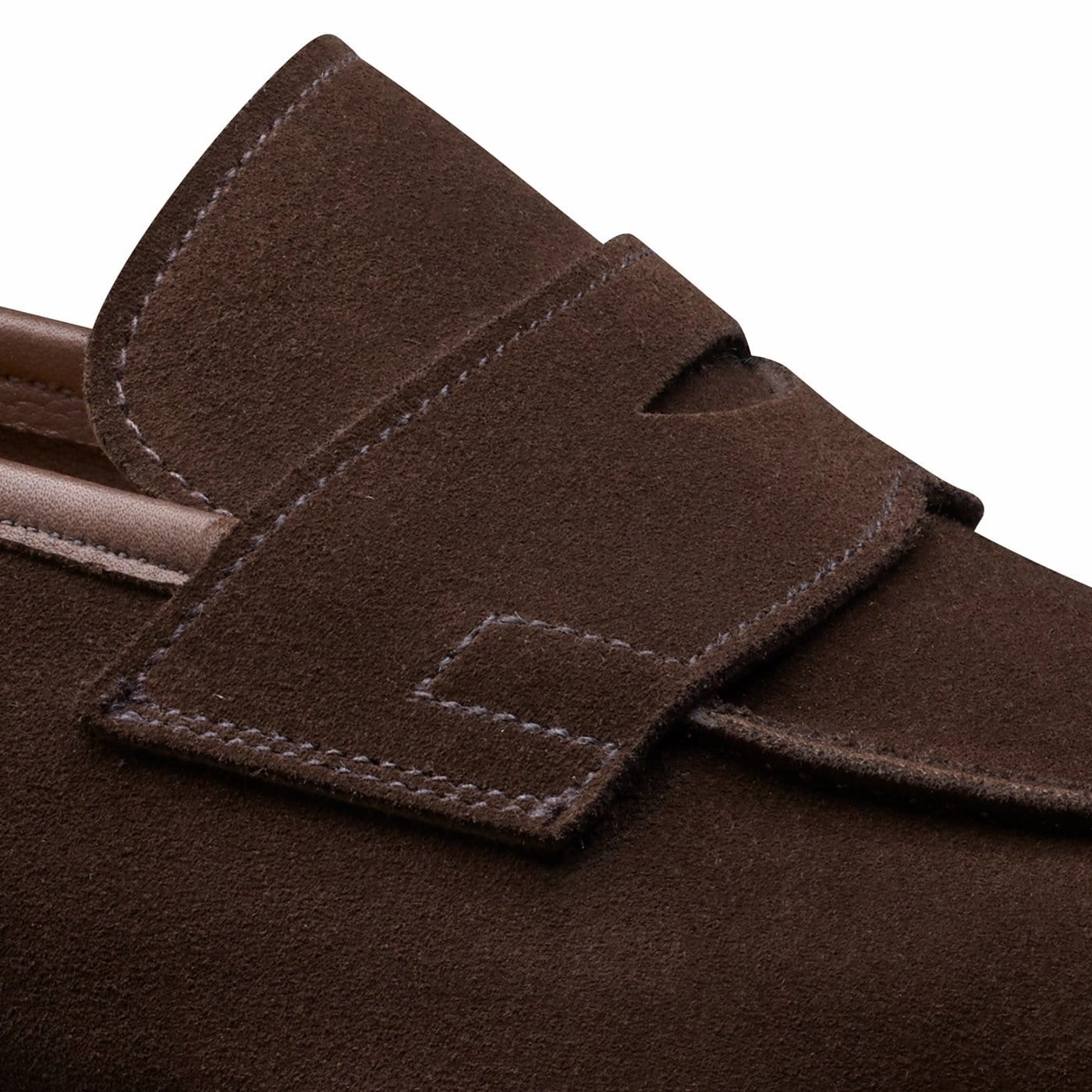 Clean Form Cadogan Dark Brown Calf Suede