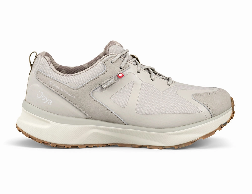 Womens Active Waterproof Veloce Beige Trainers High Top