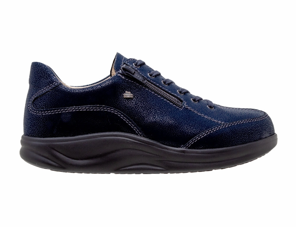 Wool Warm Womens Finnamic Otaru Night Blue Shoes