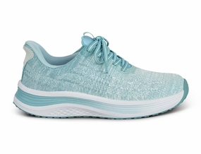 Kids Play Shock Absorbing Womens Hands-Free Nira Turqouise Trainers