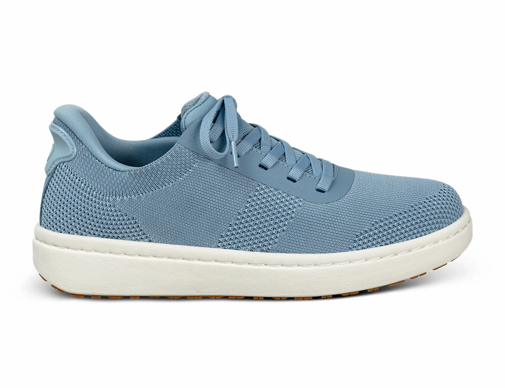 Fresh Tone Moon Tone Womens Hands-Free Wander Blue Knit Trainers