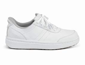 Womens Hands-Free Wander White Trainers Power Grip