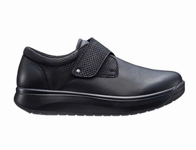 Breathable Upper Womens Senso Adjustable Relax II Black Shoes